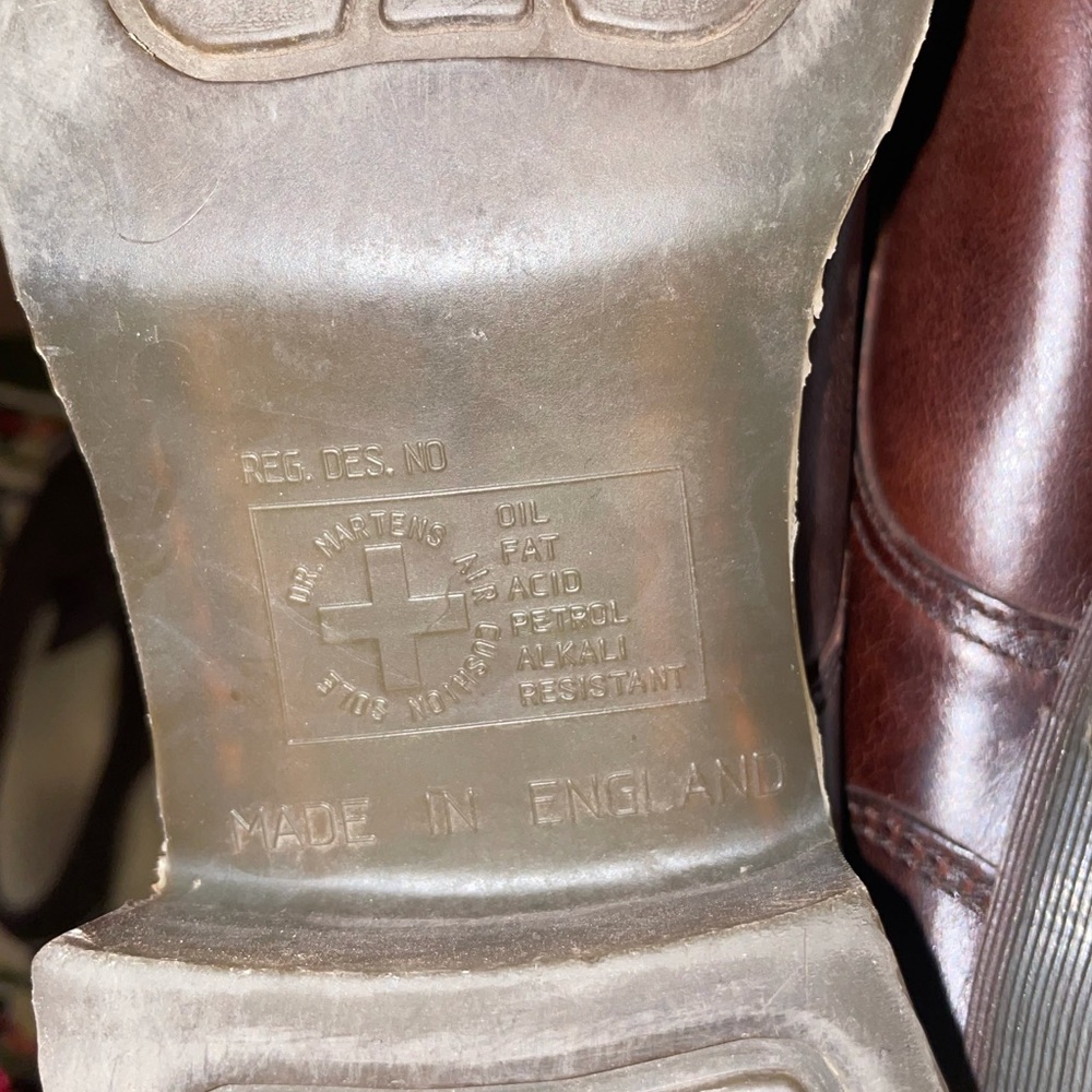 Vintage Dr. Martens shoes, size 9 women’s, leather - Picture 5 of 5